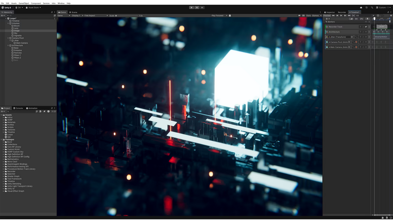 Інтерфейс редактора Unity 6