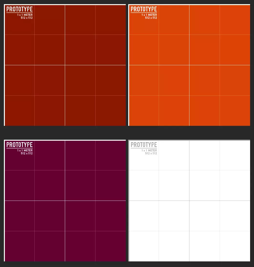 Попередні налаштування прототипу матеріалу в Unity.