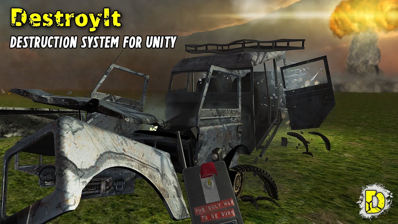 DestroyIt — система знищення — пакет магазину ресурсів Unity.