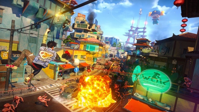 Знімок ігрового процесу Sunset Overdrive