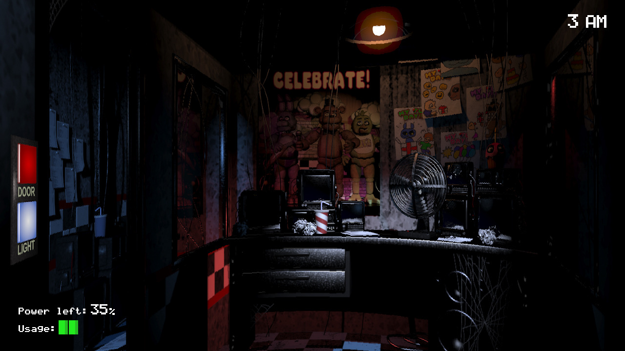 Скріншот Five Nights at Freddy's.